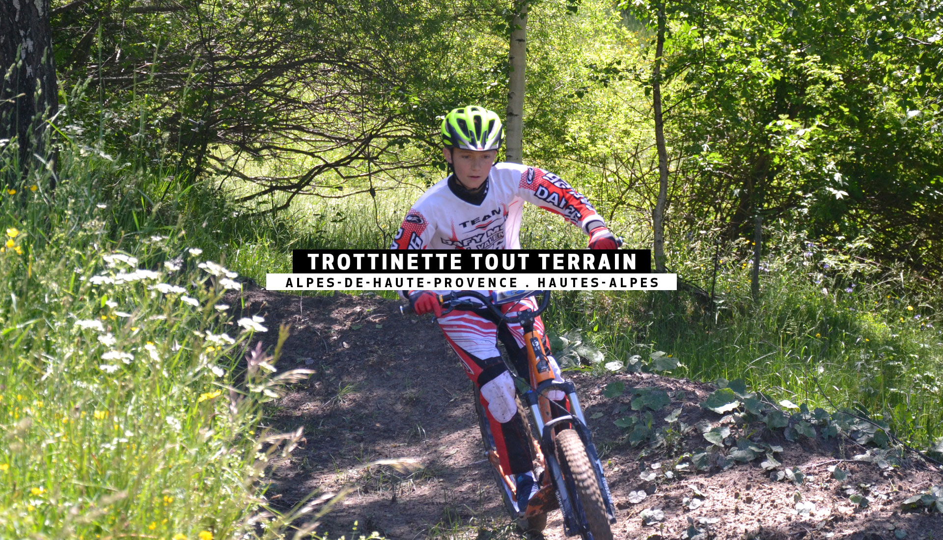 SORTIE TROTTINETTE TOUT TERRAIN